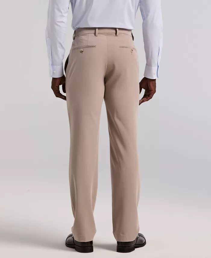 Men's Modern-Fit Stretch Solid Resolution Pants - thumbnail 4