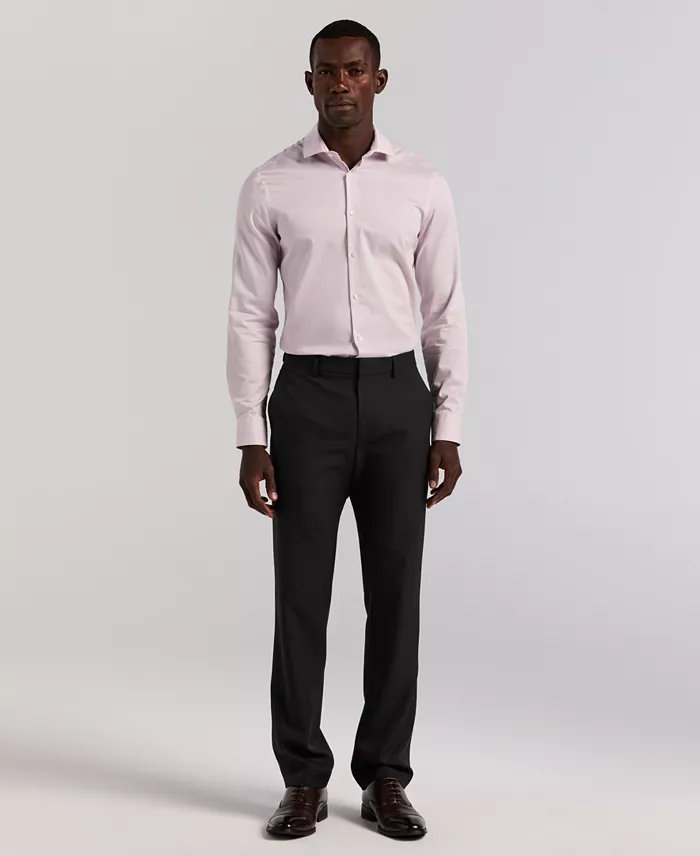 Men's Modern-Fit Stretch Solid Resolution Pants - thumbnail 2