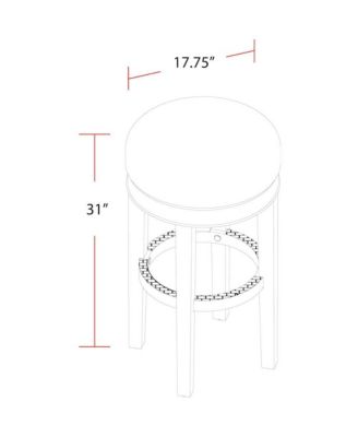 Parker House Sundance Dining - Sandstone Swivel Bar Stool