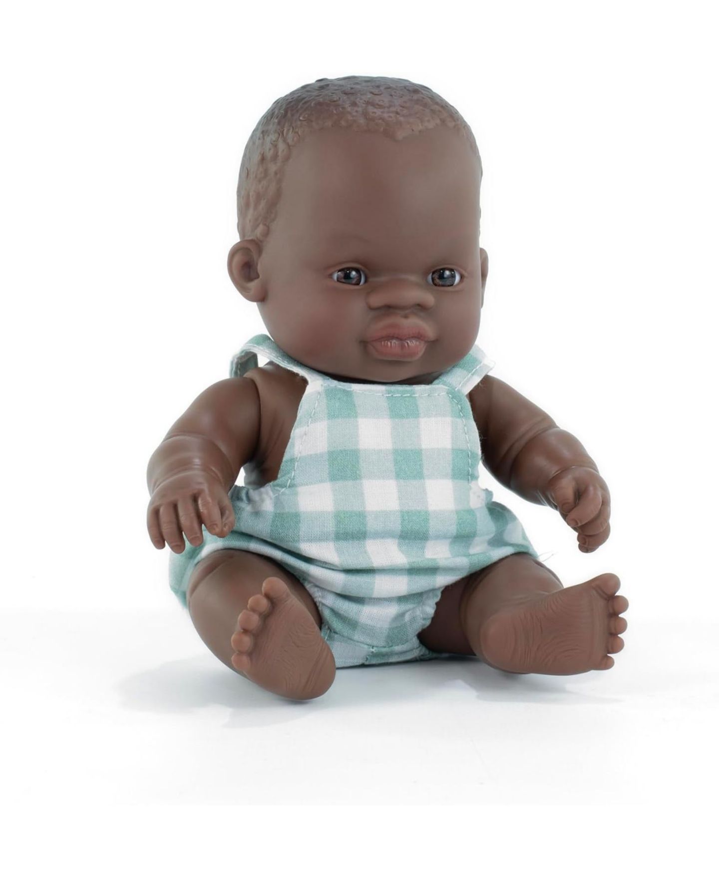 Детская кукла MINILAND My friends and Me Collection Baby Boy Doll - 8 1/4'', цвет: Dark Skin — фото 1