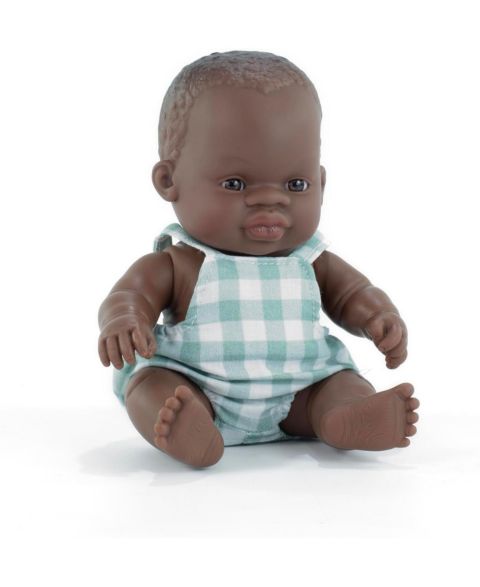 Детская кукла MINILAND My friends and Me Collection Baby Boy Doll - 8 1/4'', цвет: Dark Skin