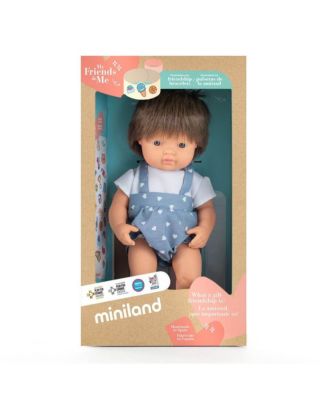 My Friends and Me Collection Baby Boy Doll with Brown Hair - 15"
