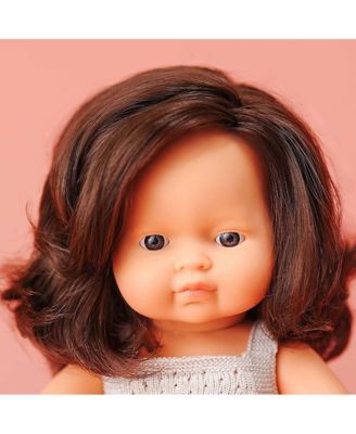 My Friends and Me Collection Baby Girl Doll with Brown Hair - 15"
