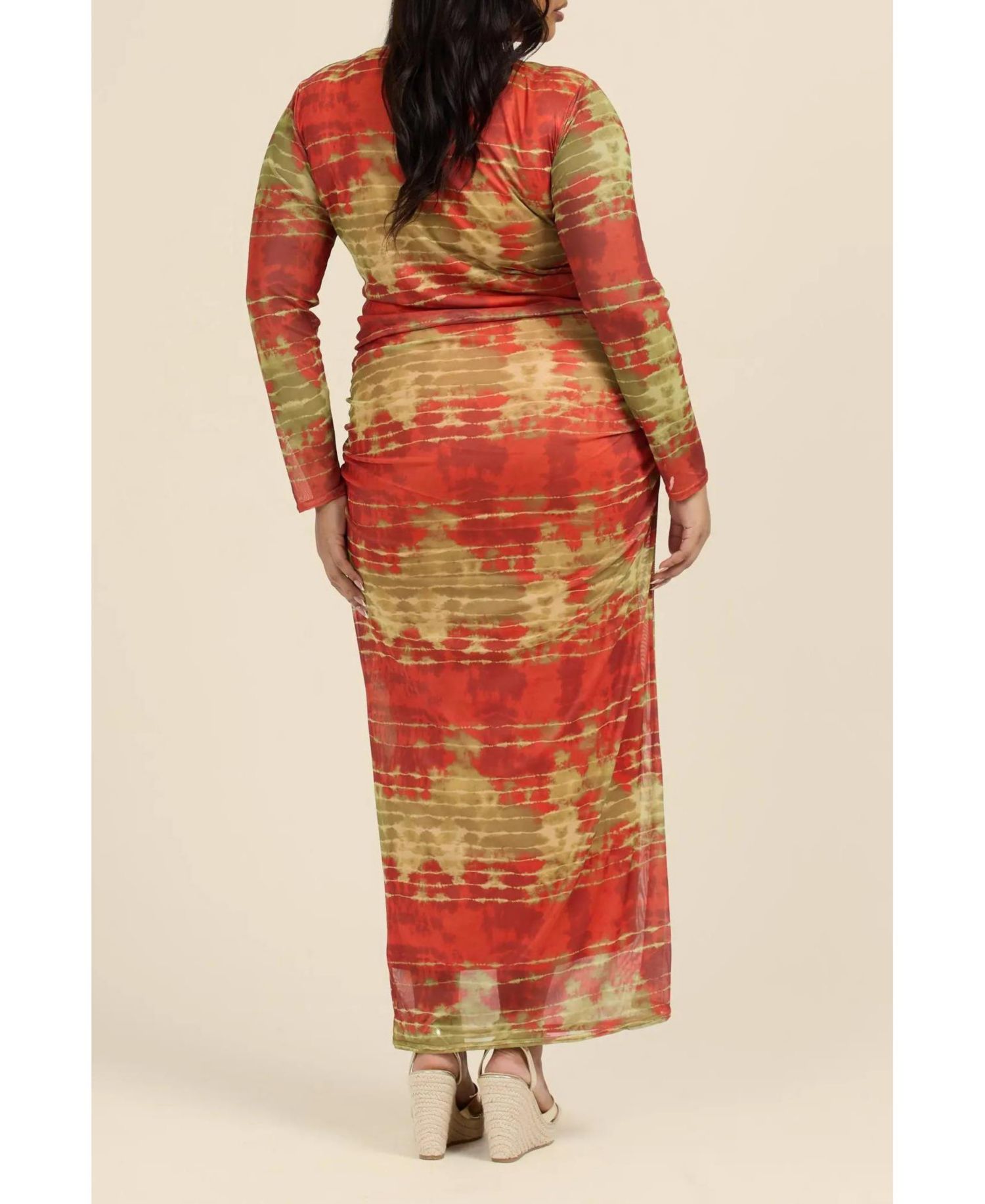 Women's Tye Dye Midi Dress