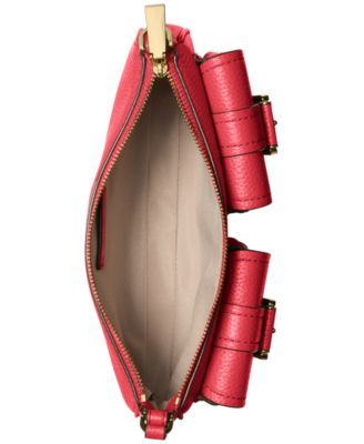 Michael Kors Zoe Small Leather Convertible Slim Shoulder Bag