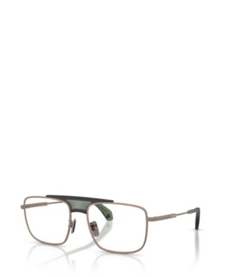 Unisex Rectangle Metal ME1011 Eyeglasses