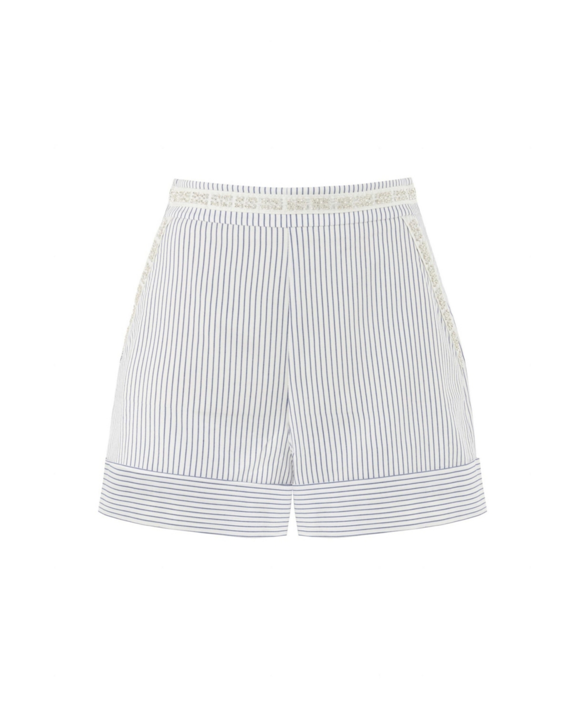 Nocturne Women's Striped Shorts