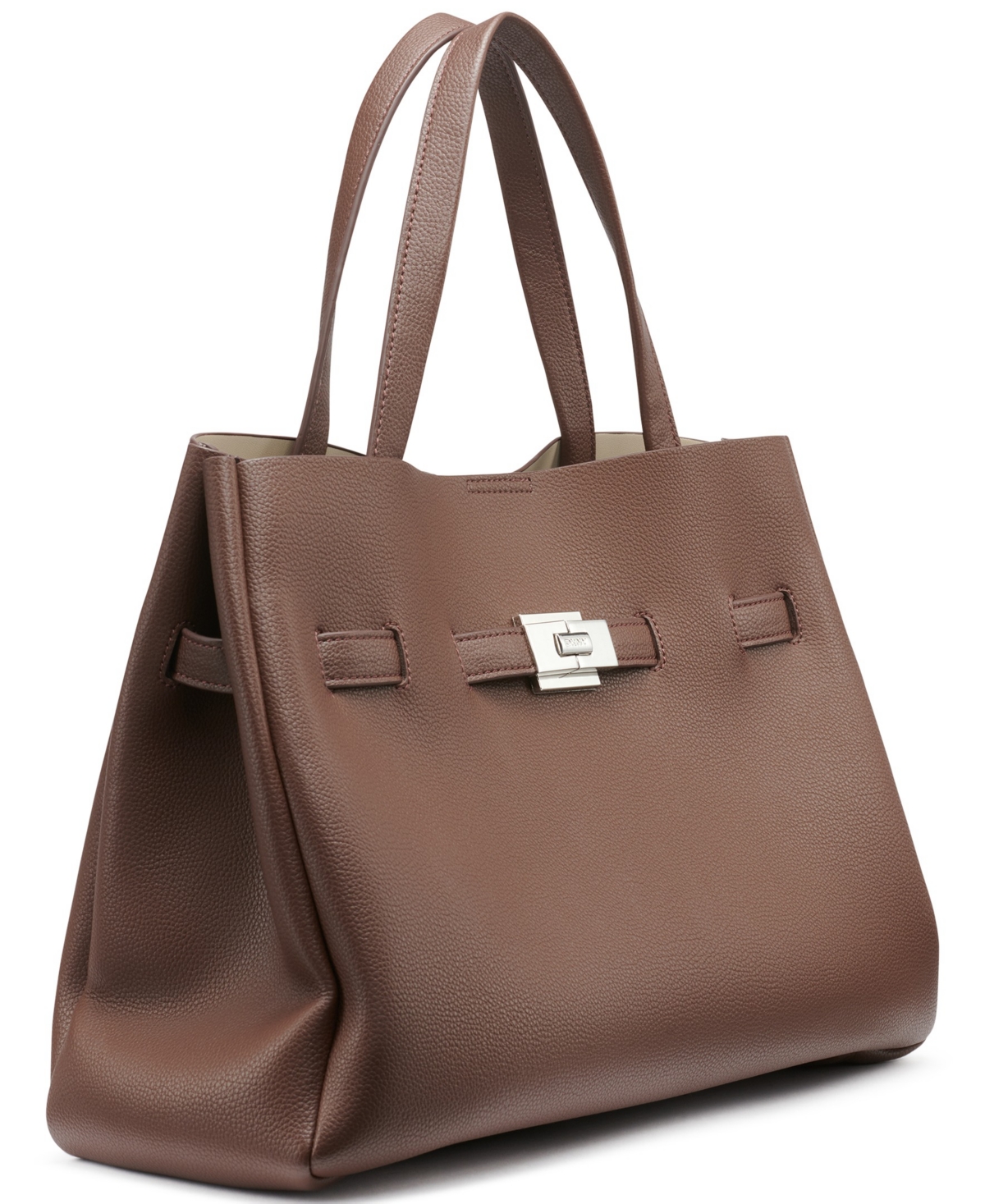 Dkny Women's Bryar Large Satchel Bag In Brown