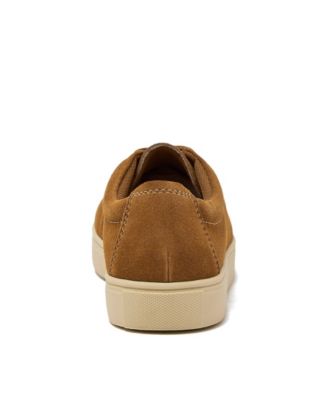 Men's Moc Toe Suede Lace Up Sneakers