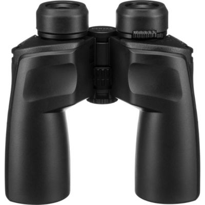 10x50 SP Series WP Water Proof Porro Prism Center Focus Binocular with 5.0 Degree Angle of View, Black, with Case