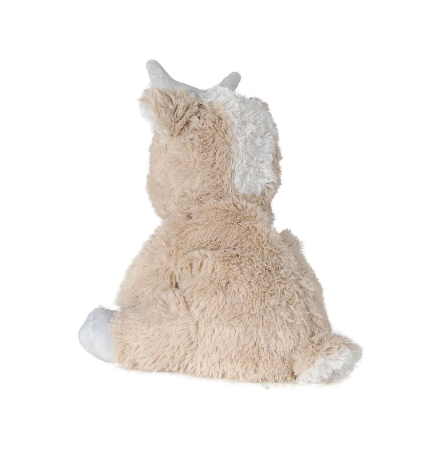 Детская мягкая игрушка Intelex Warmies Microwavable Plush 13" Goat, цвет: Светлый бежевый — фото 4
