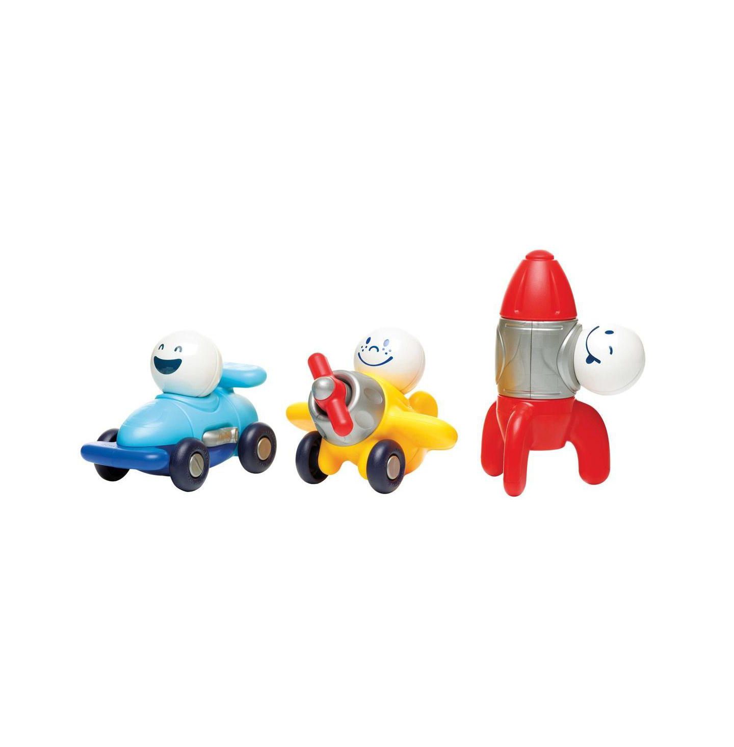 Детский конструктор Smart Toys & Games My First Explorers Magnetic Building Set, Ages 12 Months and Up, цвет: Assorted Pre-Pack — фото 4