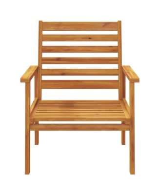 Sofa Chair Natural Wood Solid Acacia Wood Standard Durable