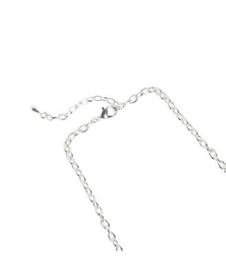 Dented Geometrical Statement Necklace