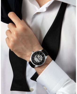 Men's Cassius Automatic Genuine Leather Watch 801CCAL