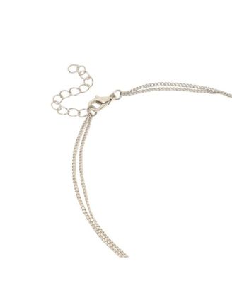 Women's The Hanging Chain Bar Lariat Necklace