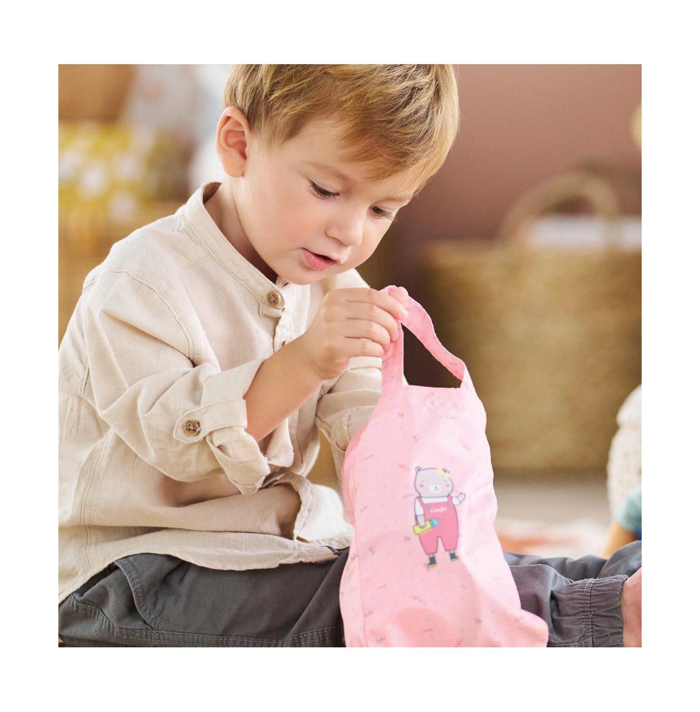 Детские куклы Corolle Mon Premier Poupon 12" Doll Feeding and Diapering Accessory Set, 11-Piece, Ages 18 Months+, цвет: Розовый — фото 7