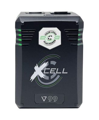 XCell 99 99Wh Lithium-ion Battery with ColorID OLED Display, V-Mount