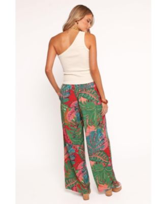 Women's Charly Wide Leg Pant - Calypso Coral