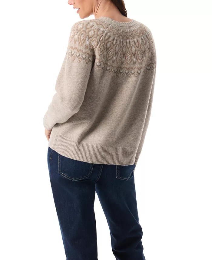 Women's Juna Fair Isle Long-Sleeve Sweater - thumbnail 6