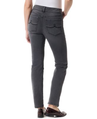 Women's High Rise Straight Jeans