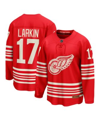Fanatics - Men's Dylan Larkin Red Detroit Red Wings Centennial Breakaway Jersey