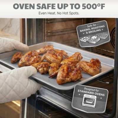 6-Piece Nonstick Stackable Nesting Bakeware Set