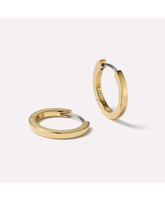 Gold Huggie Hoop Earrings - Huggie Hoops Small
