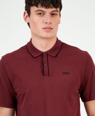 Men's Dalombi Button-Placket Polo Shirt