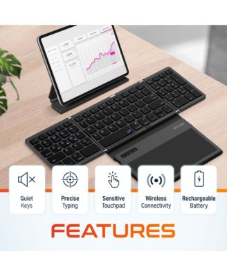 F92 Wireless Keyboard with Large Touchpad (DKBF92)