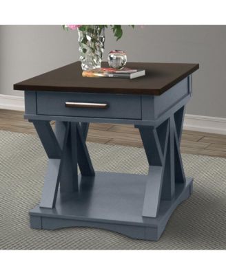 Americana Modern - Denim Cocktail Table with 2 End Tables