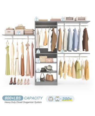 Adjustable Closet System for Bedroom
