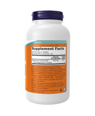 Magnesium Citrate ,200 mg ,250 Tabs