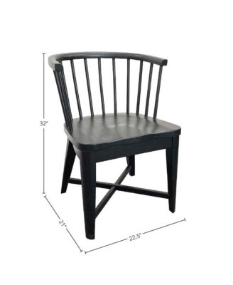 Two Pack  Solids / Birch Veneers Americana Modern Dining Barrel Dining Chair
