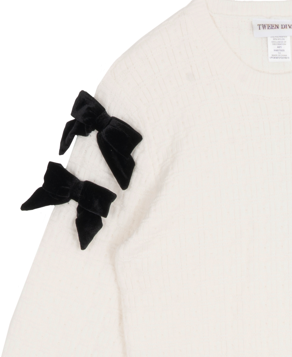 Rare Editions Girls 7-12 2-Piece Sweater and Pant Set