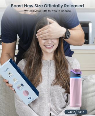 24 oz. Insulated Smart Water Bottle with Hydration Tracking