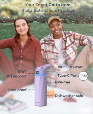 32 oz. Insulated Smart Water Bottle with Hydration Tracking