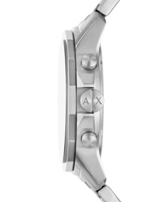 Armani Exchange Men's Chronograph Stainless Steel Gift Set, 44mm