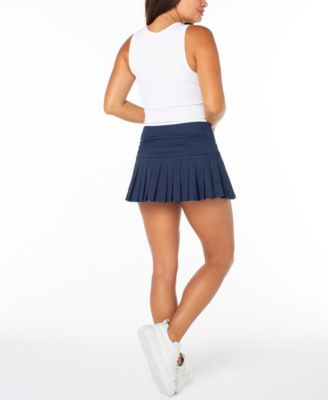 Juniors' Pleated Mini Skirt