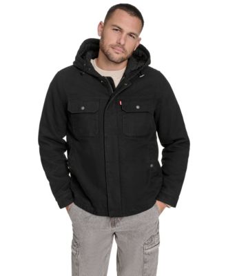 Men's Cotton Canvas Hood Jacket