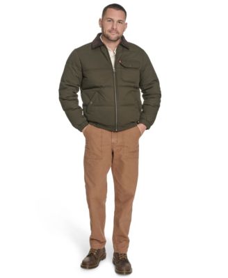 Men's Quilted Corduroy Collar Depot Jacket