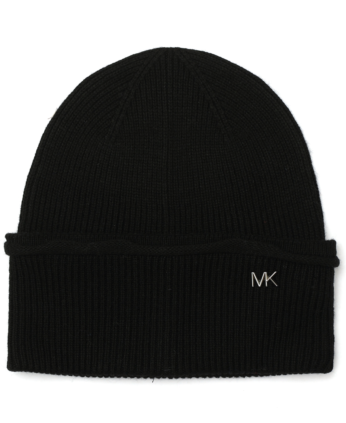Michael Kors Women's Exposed Seam Cuff Beanie In Black