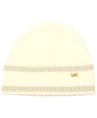 Women's Signature 2-Piece MK Sport Tape Cuff Beanie and Scarf Box Set