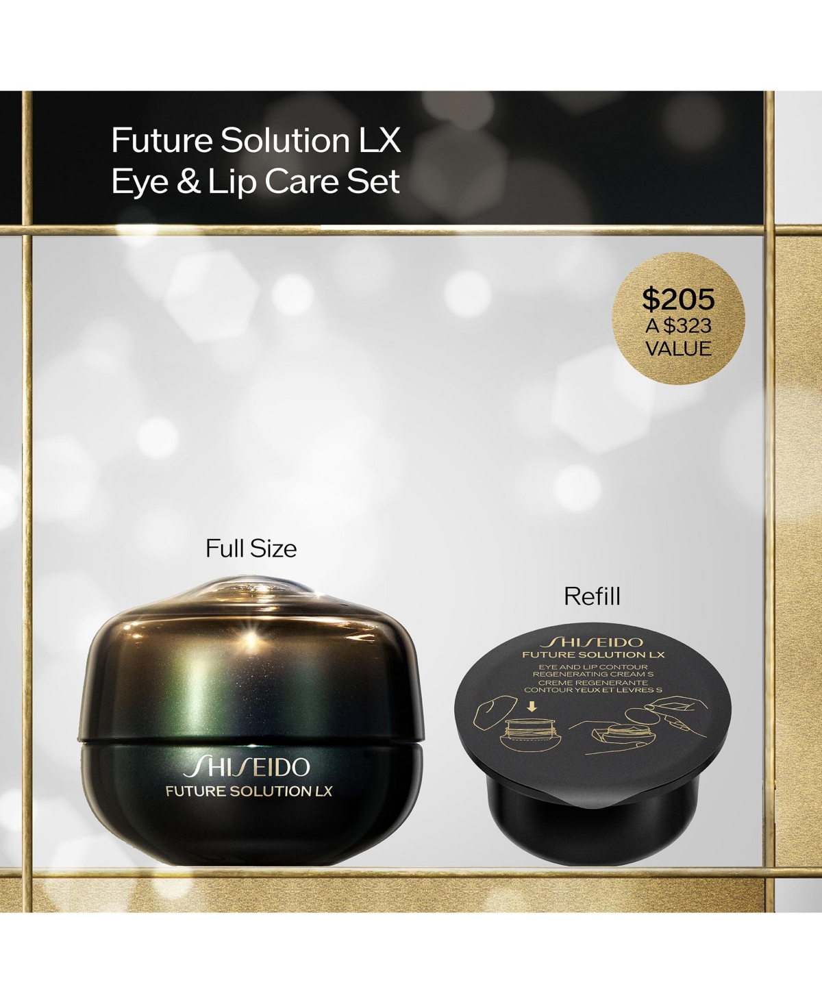 Shiseido 2-pc. Future Solution Lx Eye & Lip Care Set In Transparent