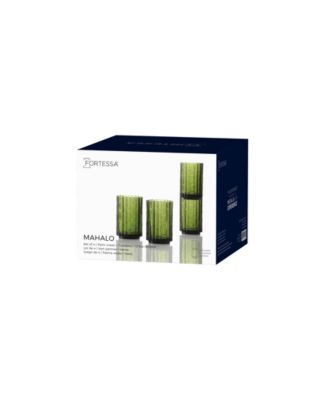 Mahalo Iced Beverage Glasses, Set of 4