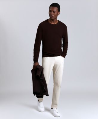 Men's Popcorn Crewneck Sweater