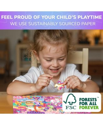 60 Pieces Jigsaw Puzzles for Kids Ages 4-6