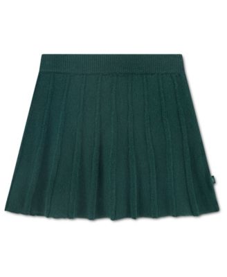 Girls' Pleated Sweater Skirt