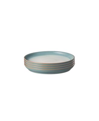 Azure Haze Coupe Small Plates, Set of 4