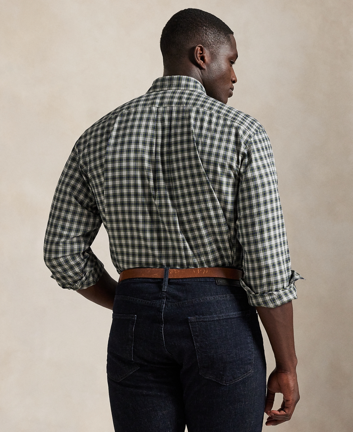 Polo Ralph Lauren Men's Big & Tall Cotton Twill Shirt